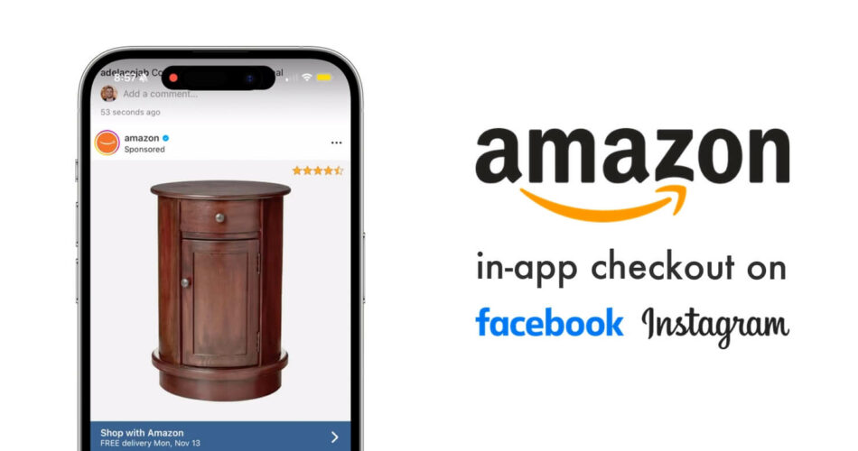 Amazon Inks Partnership With Facebook and Instagram