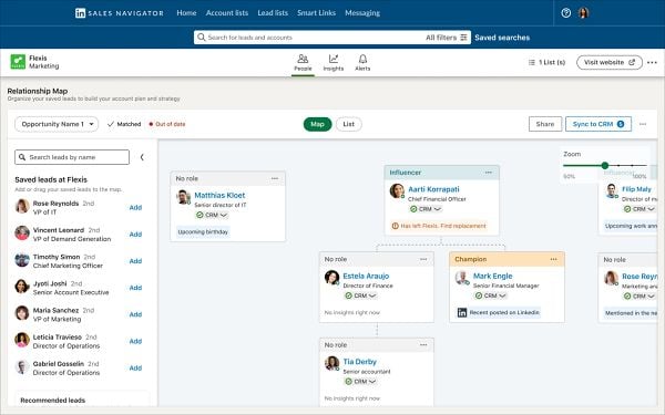 LinkedIn Adds Relationship Management Elements to Sales Navigator