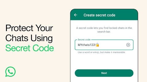 WhatsApp Adds Chat Lock Codes for Extra Privacy