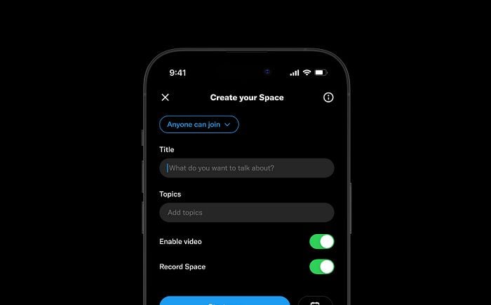 X Previews Coming Video Option for Spaces Broadcasts